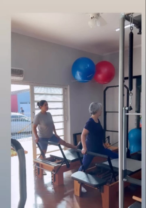 Alunas no Reformer